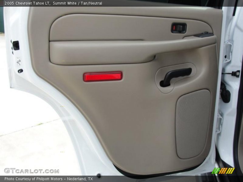 Summit White / Tan/Neutral 2005 Chevrolet Tahoe LT