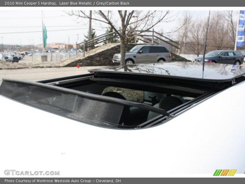 Laser Blue Metallic / Grey/Carbon Black 2010 Mini Cooper S Hardtop