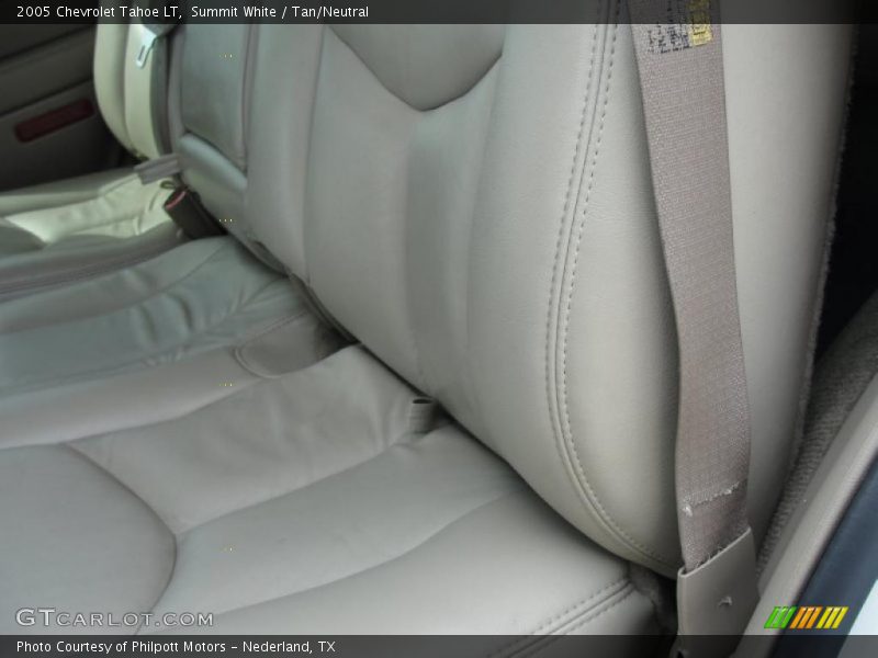 Summit White / Tan/Neutral 2005 Chevrolet Tahoe LT