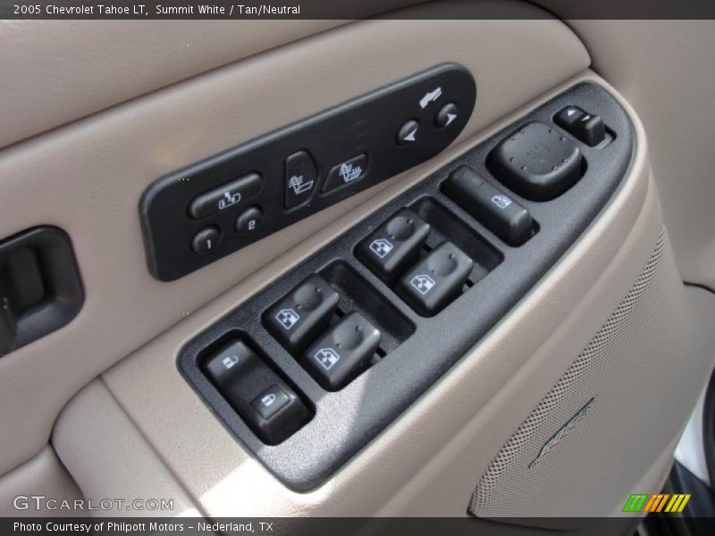 Summit White / Tan/Neutral 2005 Chevrolet Tahoe LT