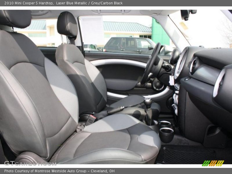 Laser Blue Metallic / Grey/Carbon Black 2010 Mini Cooper S Hardtop