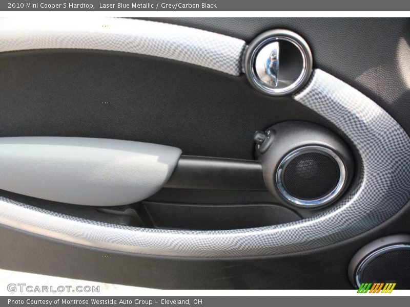 Laser Blue Metallic / Grey/Carbon Black 2010 Mini Cooper S Hardtop