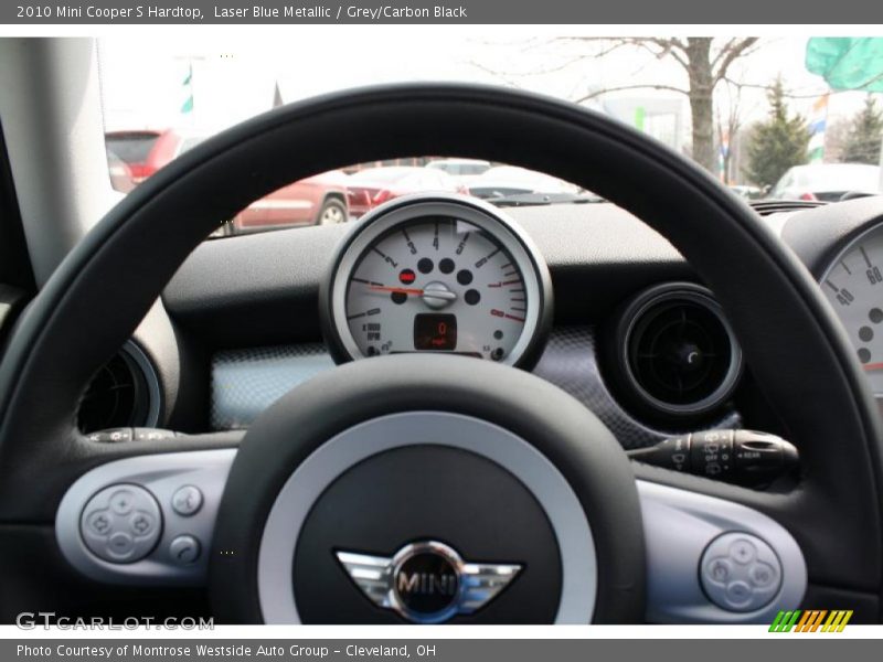 Laser Blue Metallic / Grey/Carbon Black 2010 Mini Cooper S Hardtop