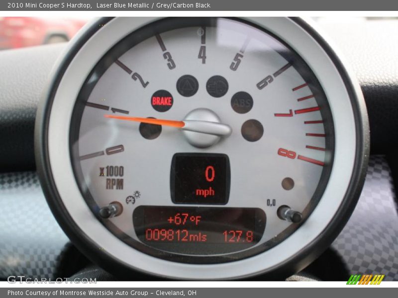Laser Blue Metallic / Grey/Carbon Black 2010 Mini Cooper S Hardtop