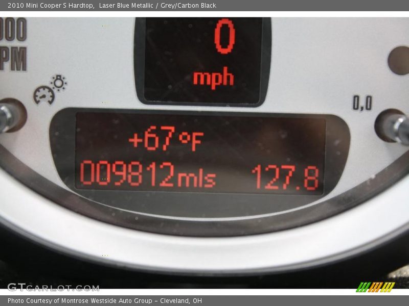 Laser Blue Metallic / Grey/Carbon Black 2010 Mini Cooper S Hardtop