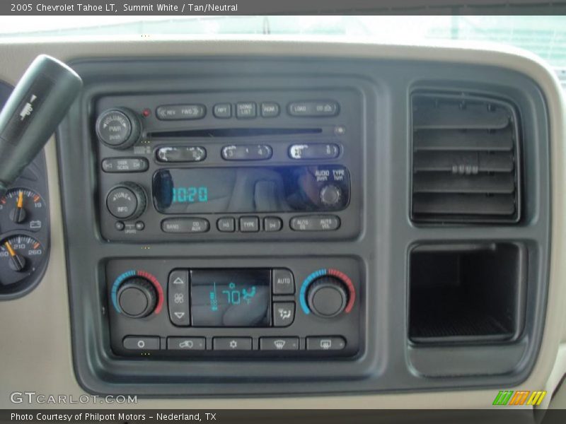 Summit White / Tan/Neutral 2005 Chevrolet Tahoe LT
