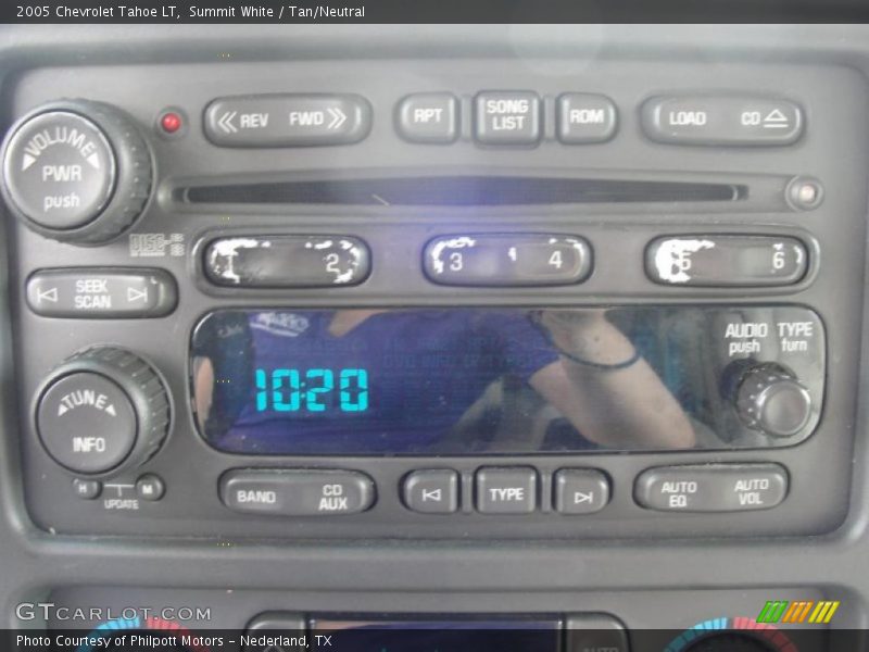 Summit White / Tan/Neutral 2005 Chevrolet Tahoe LT