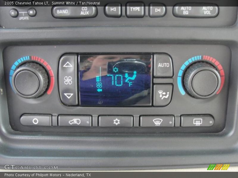 Summit White / Tan/Neutral 2005 Chevrolet Tahoe LT