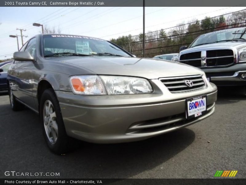 Cashmere Beige Metallic / Oak 2001 Toyota Camry CE