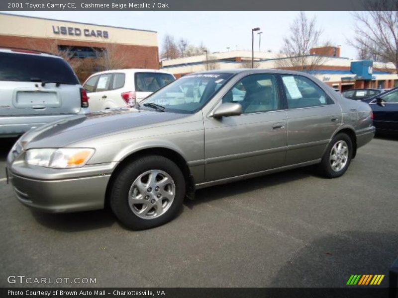 Cashmere Beige Metallic / Oak 2001 Toyota Camry CE