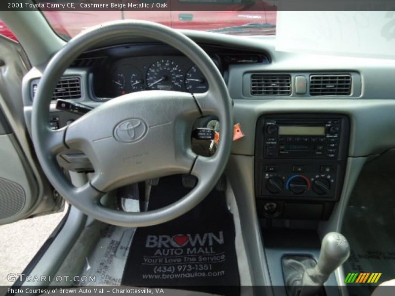 Cashmere Beige Metallic / Oak 2001 Toyota Camry CE