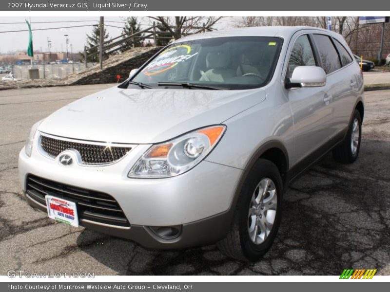 Liquid Silver / Gray 2007 Hyundai Veracruz GLS