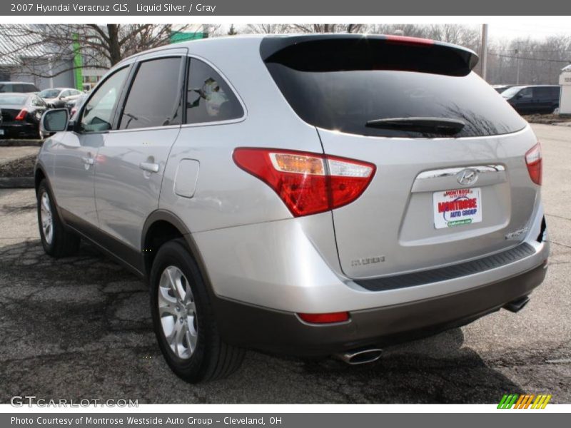 Liquid Silver / Gray 2007 Hyundai Veracruz GLS