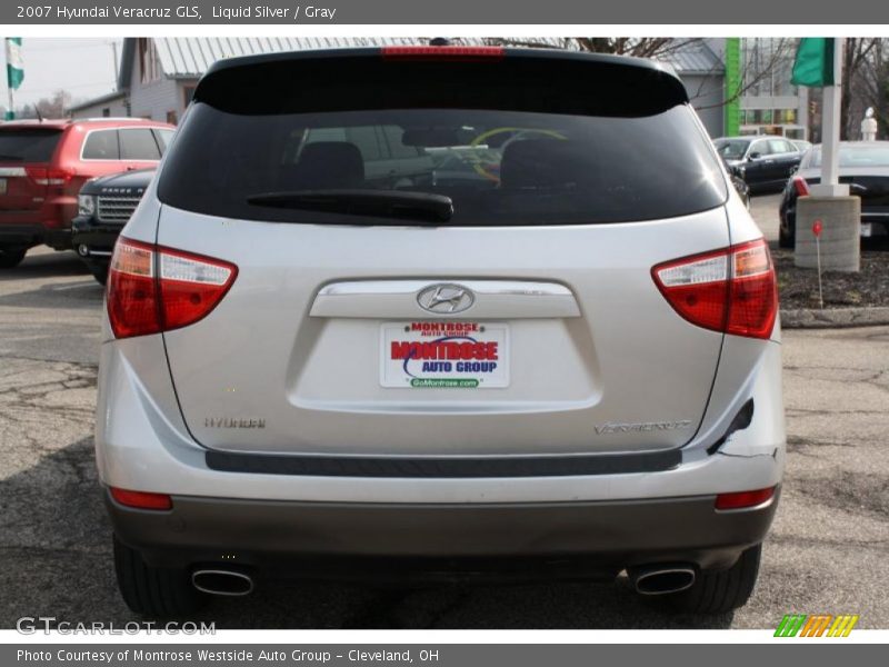 Liquid Silver / Gray 2007 Hyundai Veracruz GLS