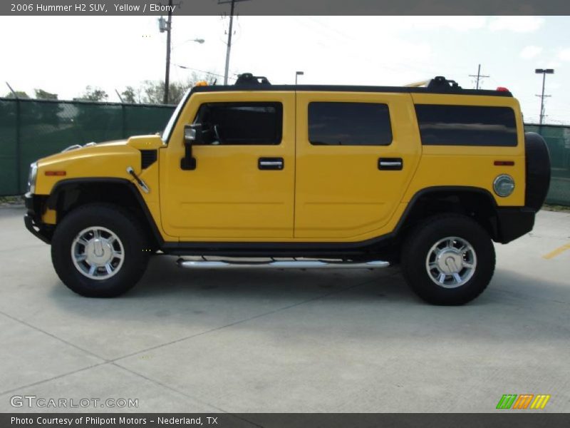  2006 H2 SUV Yellow