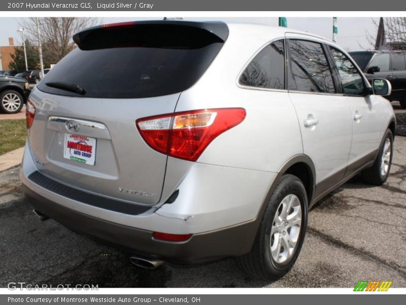 Liquid Silver / Gray 2007 Hyundai Veracruz GLS