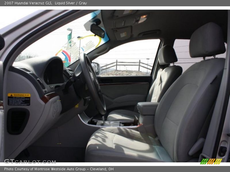 Liquid Silver / Gray 2007 Hyundai Veracruz GLS