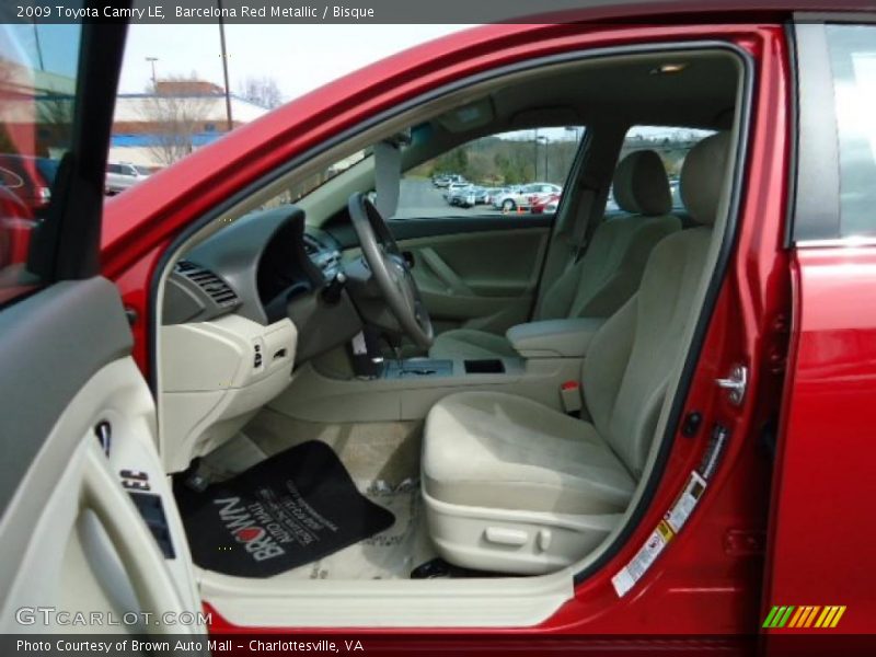 Barcelona Red Metallic / Bisque 2009 Toyota Camry LE