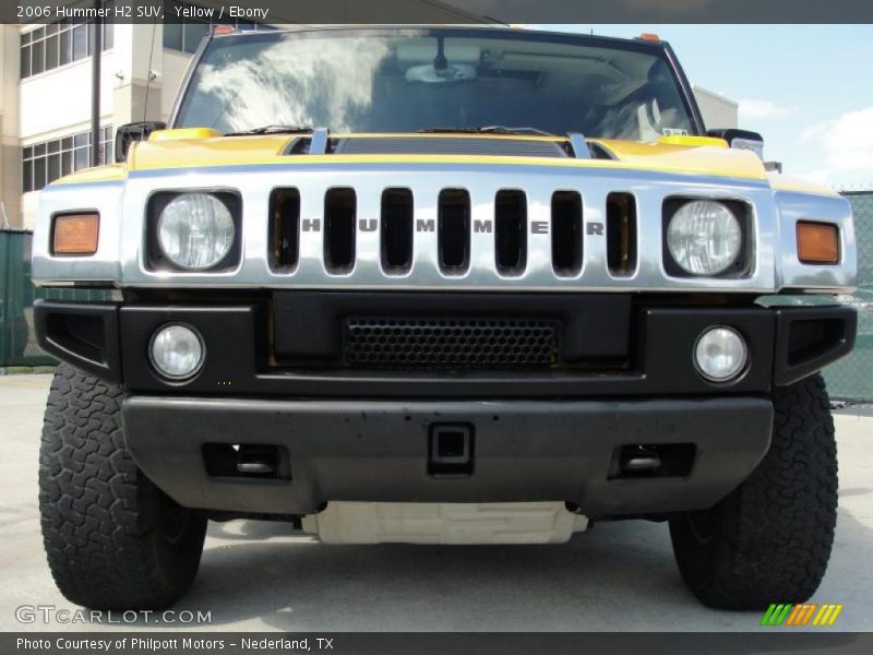 Yellow / Ebony 2006 Hummer H2 SUV