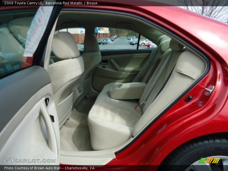 Barcelona Red Metallic / Bisque 2009 Toyota Camry LE