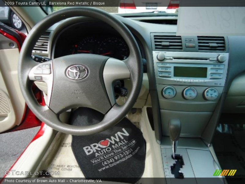Barcelona Red Metallic / Bisque 2009 Toyota Camry LE