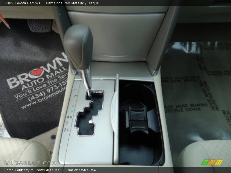 Barcelona Red Metallic / Bisque 2009 Toyota Camry LE