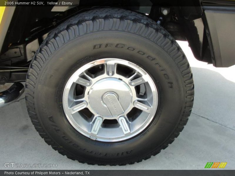 Yellow / Ebony 2006 Hummer H2 SUV
