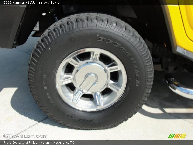 Yellow / Ebony 2006 Hummer H2 SUV