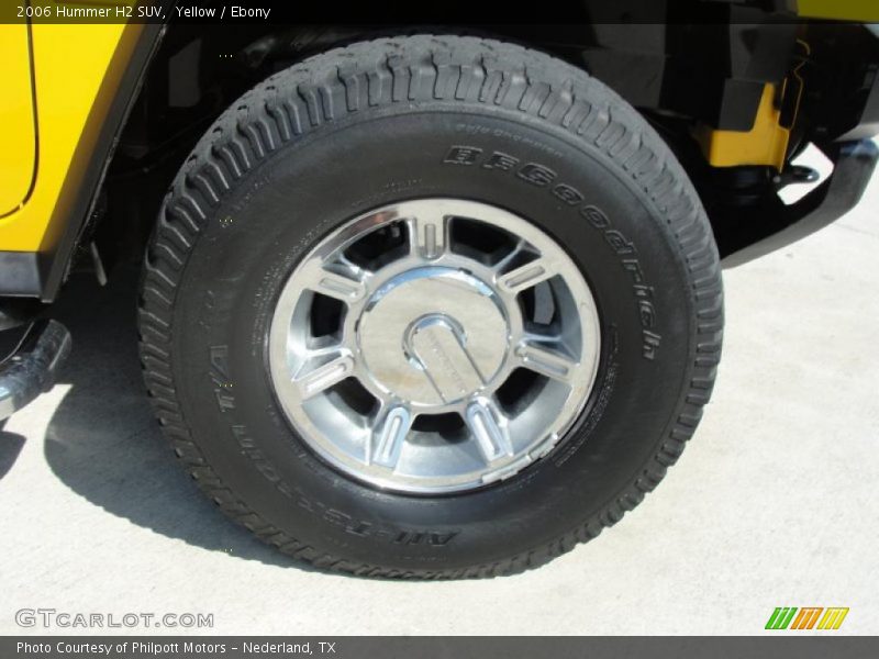Yellow / Ebony 2006 Hummer H2 SUV