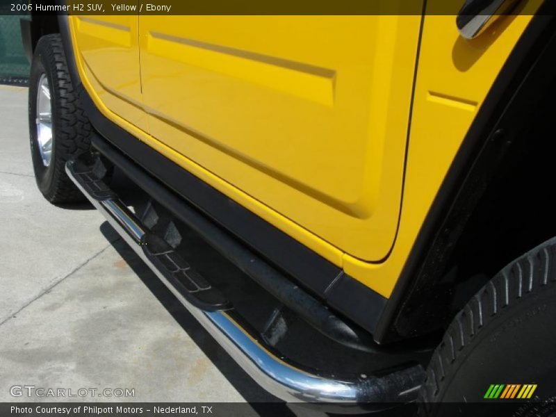 Yellow / Ebony 2006 Hummer H2 SUV