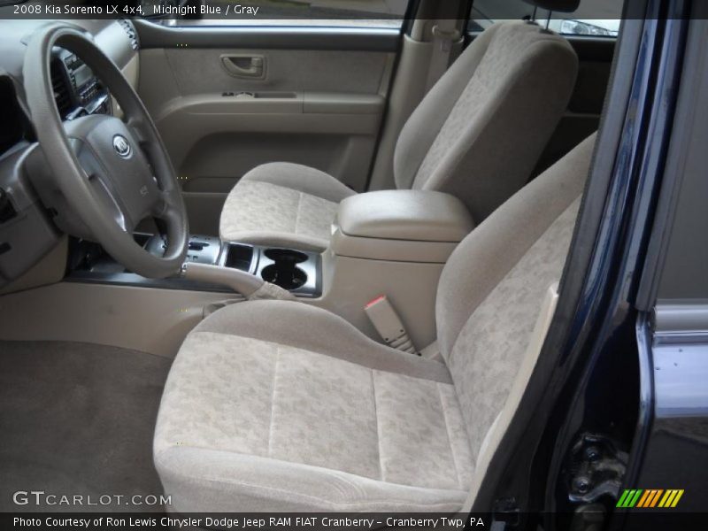 Midnight Blue / Gray 2008 Kia Sorento LX 4x4
