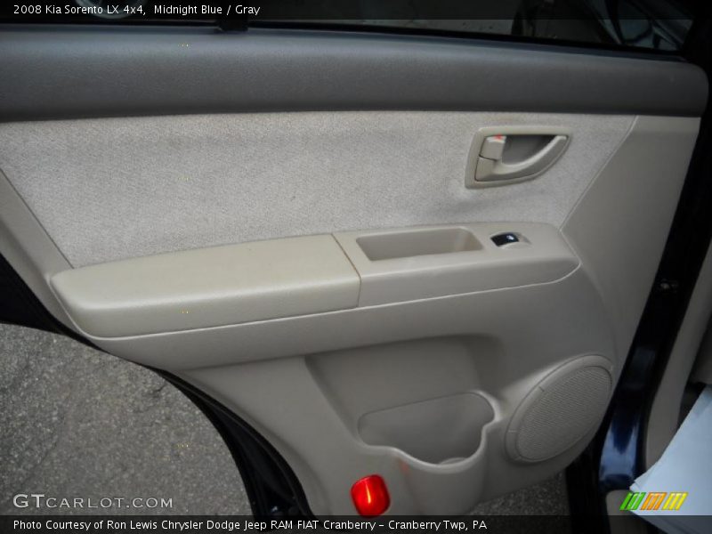 Midnight Blue / Gray 2008 Kia Sorento LX 4x4