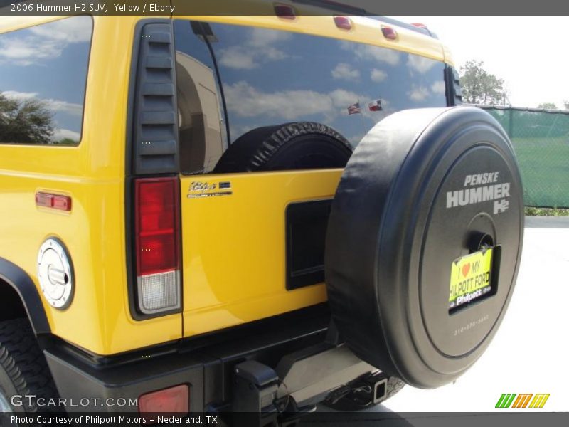 Yellow / Ebony 2006 Hummer H2 SUV