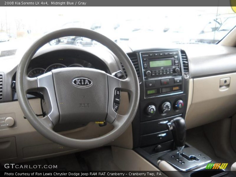 Midnight Blue / Gray 2008 Kia Sorento LX 4x4