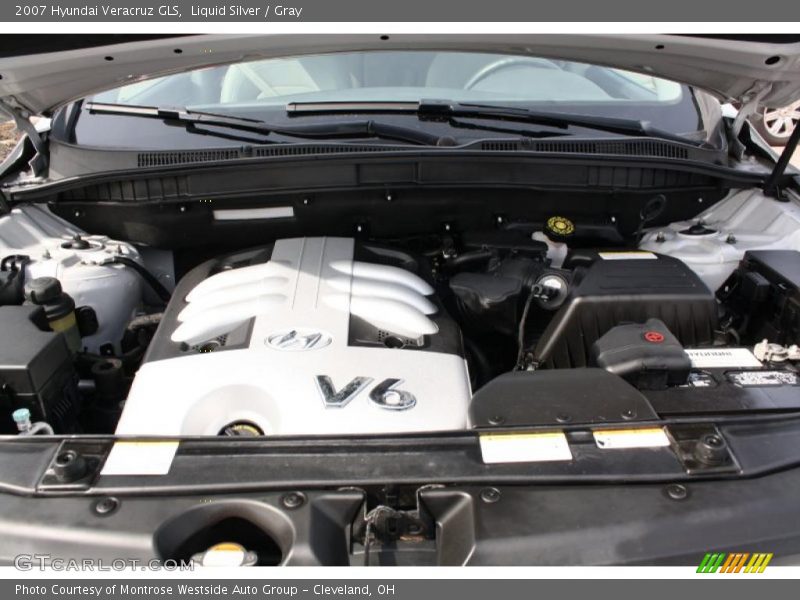 Liquid Silver / Gray 2007 Hyundai Veracruz GLS