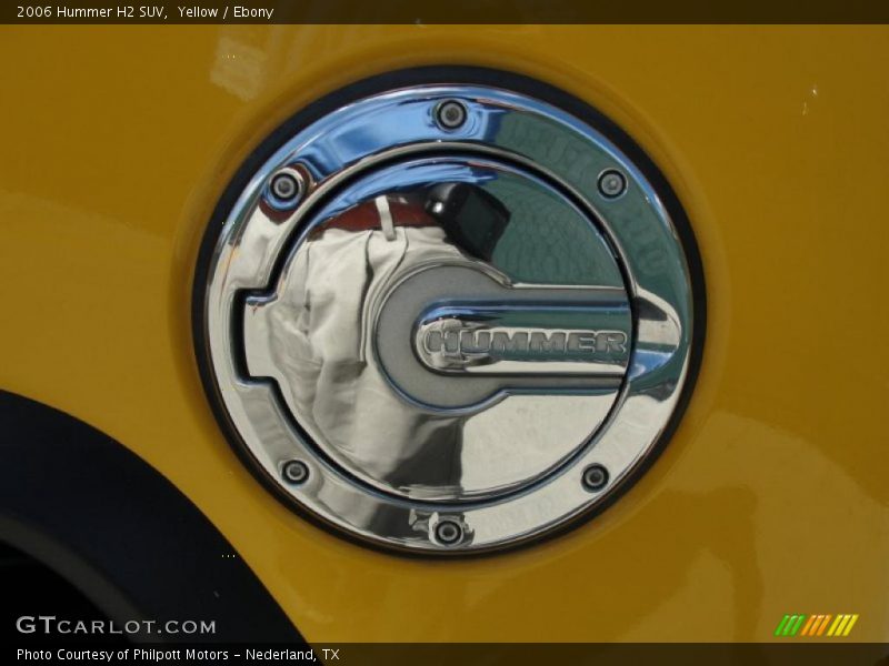  2006 H2 SUV Yellow