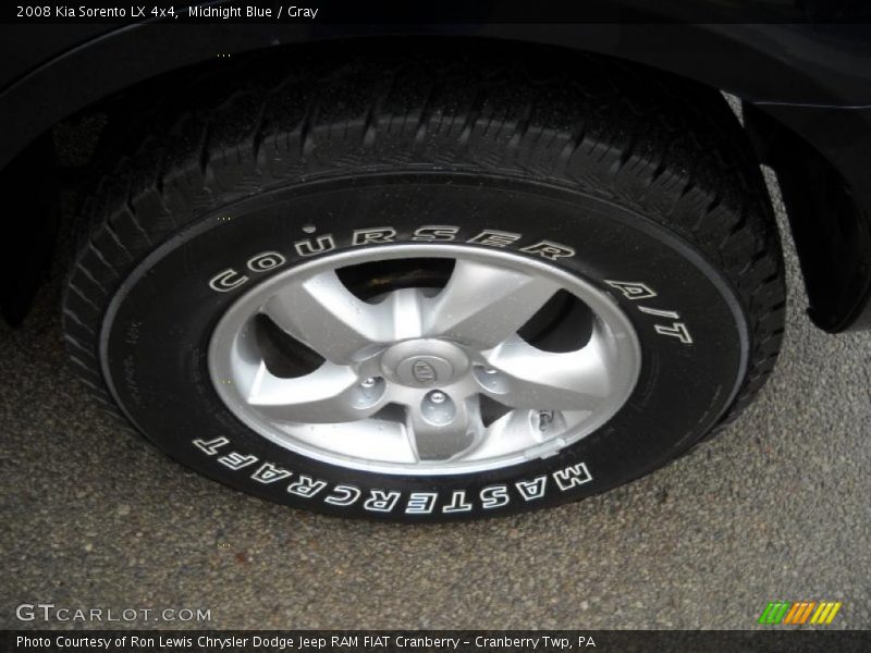 Midnight Blue / Gray 2008 Kia Sorento LX 4x4
