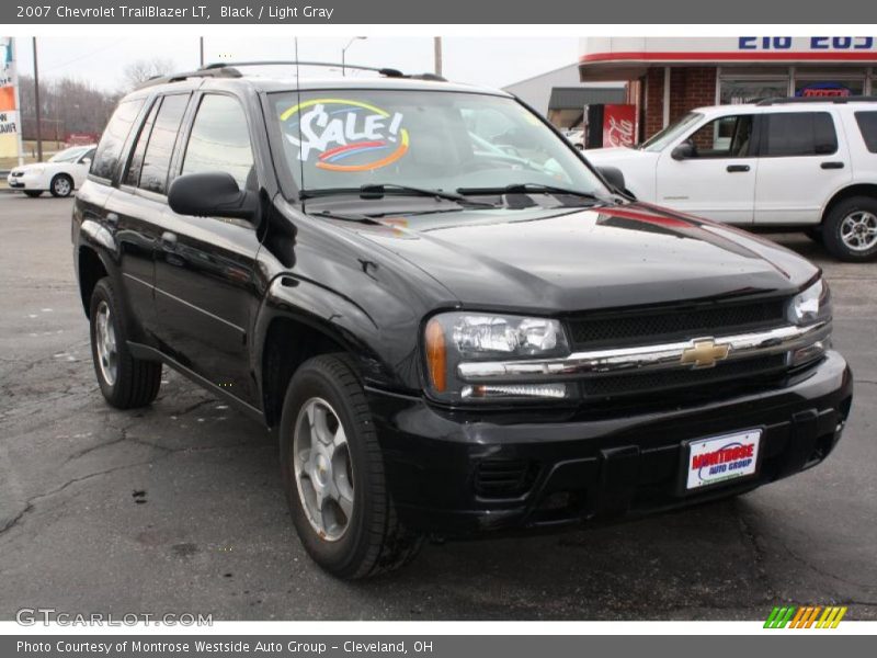 Black / Light Gray 2007 Chevrolet TrailBlazer LT