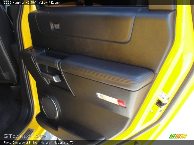Yellow / Ebony 2006 Hummer H2 SUV