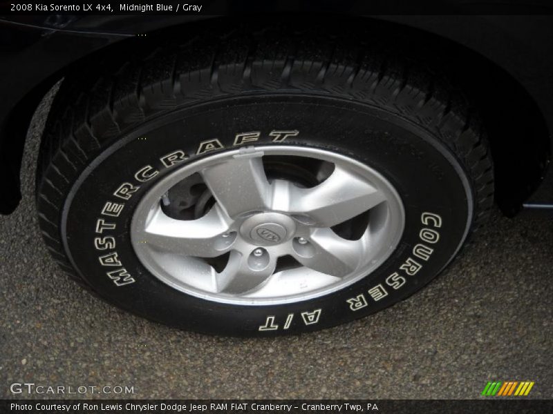Midnight Blue / Gray 2008 Kia Sorento LX 4x4
