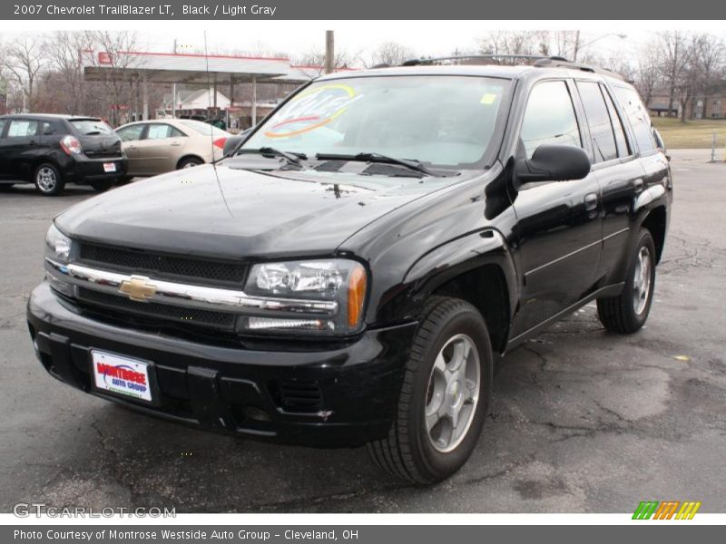 Black / Light Gray 2007 Chevrolet TrailBlazer LT