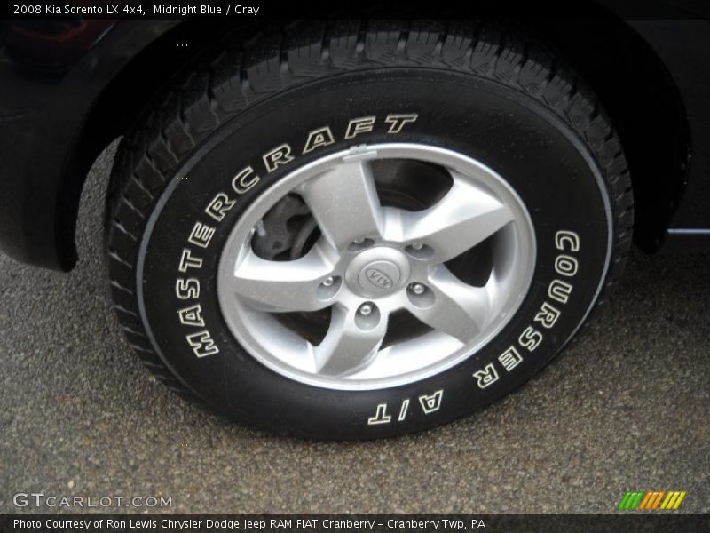 Midnight Blue / Gray 2008 Kia Sorento LX 4x4