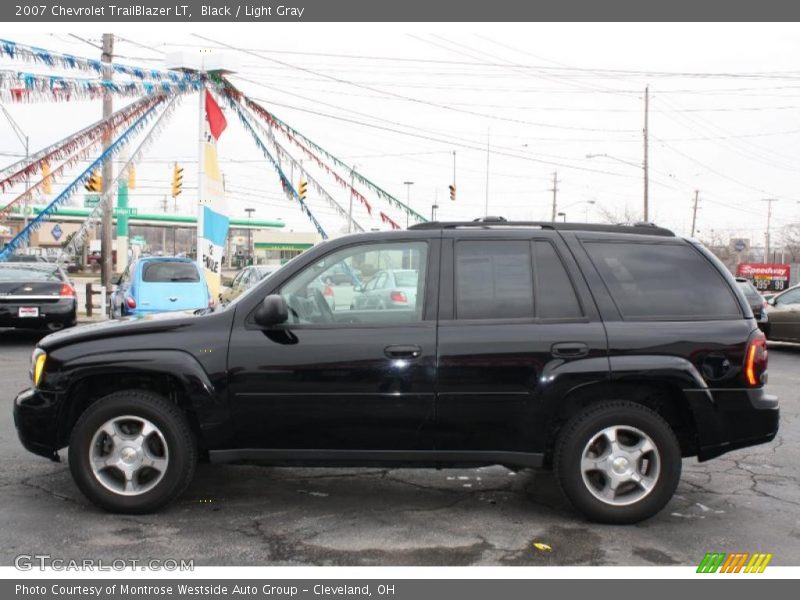 Black / Light Gray 2007 Chevrolet TrailBlazer LT