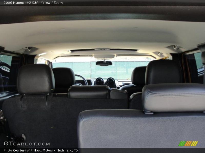 Yellow / Ebony 2006 Hummer H2 SUV