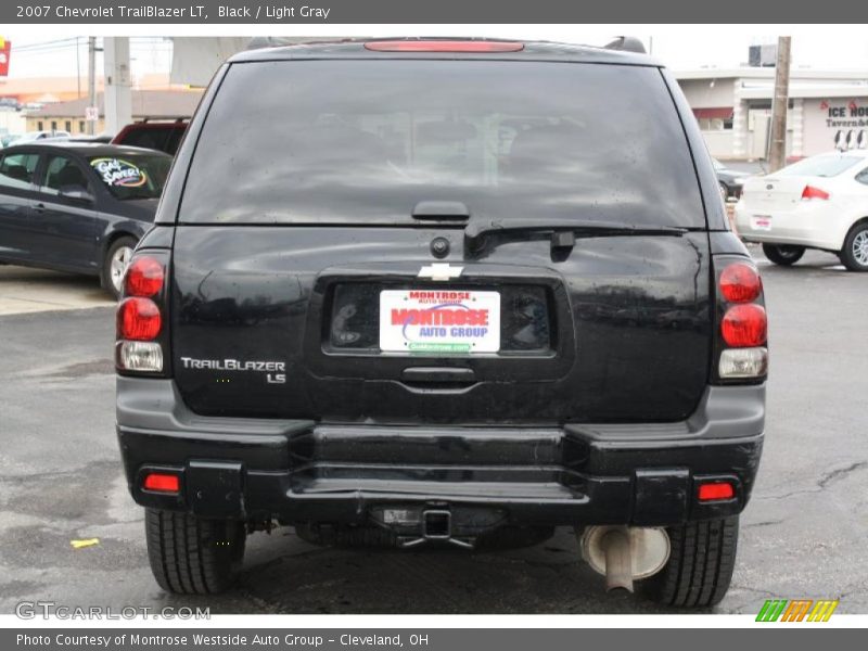 Black / Light Gray 2007 Chevrolet TrailBlazer LT