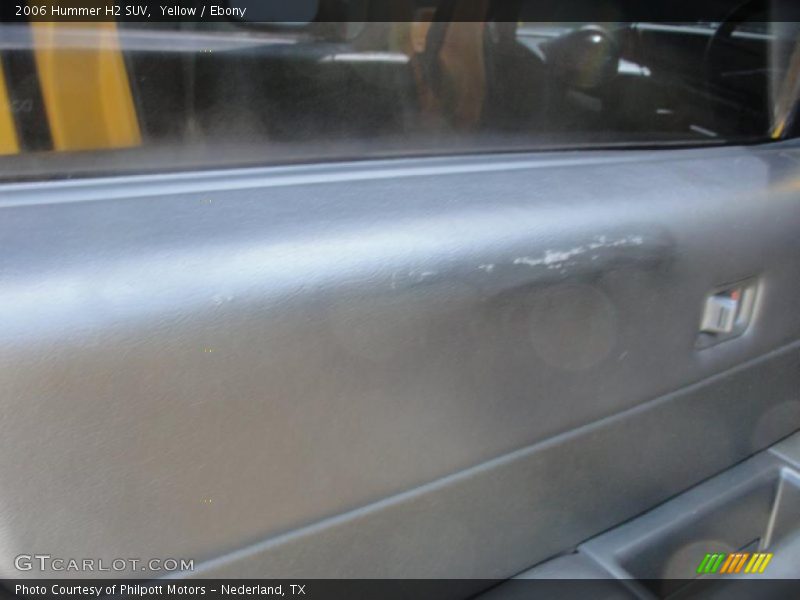 Yellow / Ebony 2006 Hummer H2 SUV