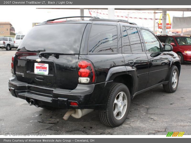 Black / Light Gray 2007 Chevrolet TrailBlazer LT