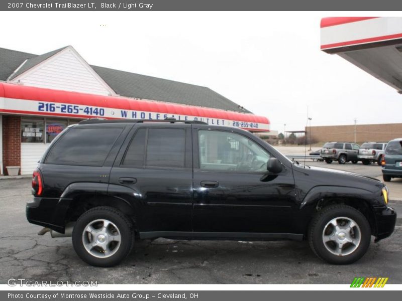 Black / Light Gray 2007 Chevrolet TrailBlazer LT