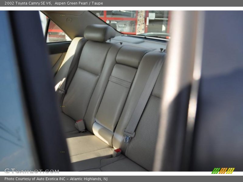 Aspen Green Pearl / Taupe 2002 Toyota Camry SE V6