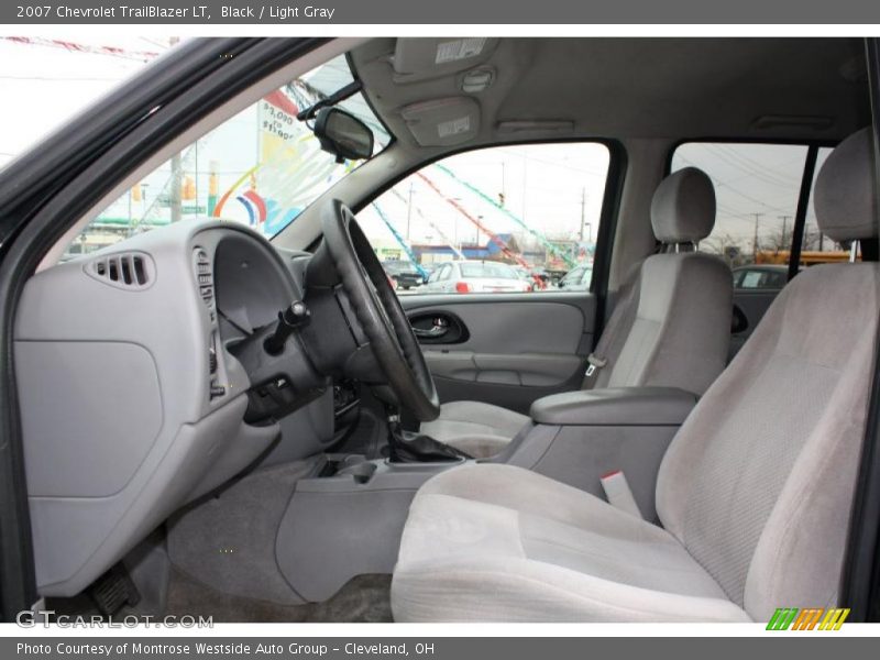 Black / Light Gray 2007 Chevrolet TrailBlazer LT